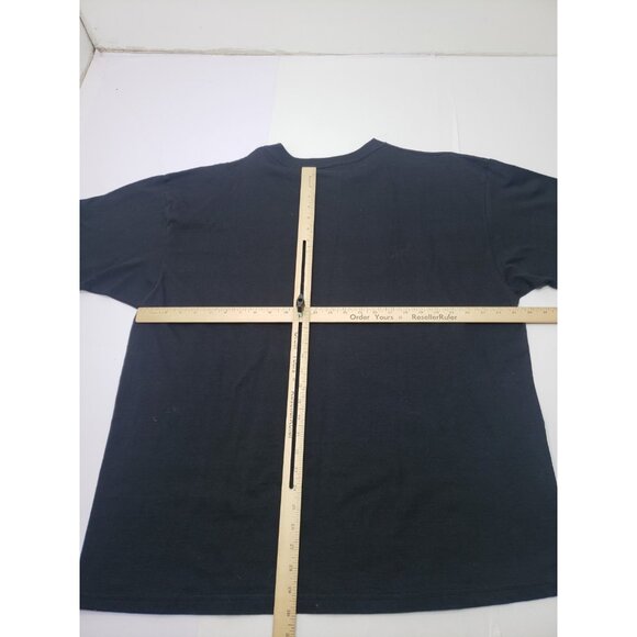 Vintage USMC United State Marine Corp Semper Fidelis Black T Shirt Size 2XL - Picture 14 of 14